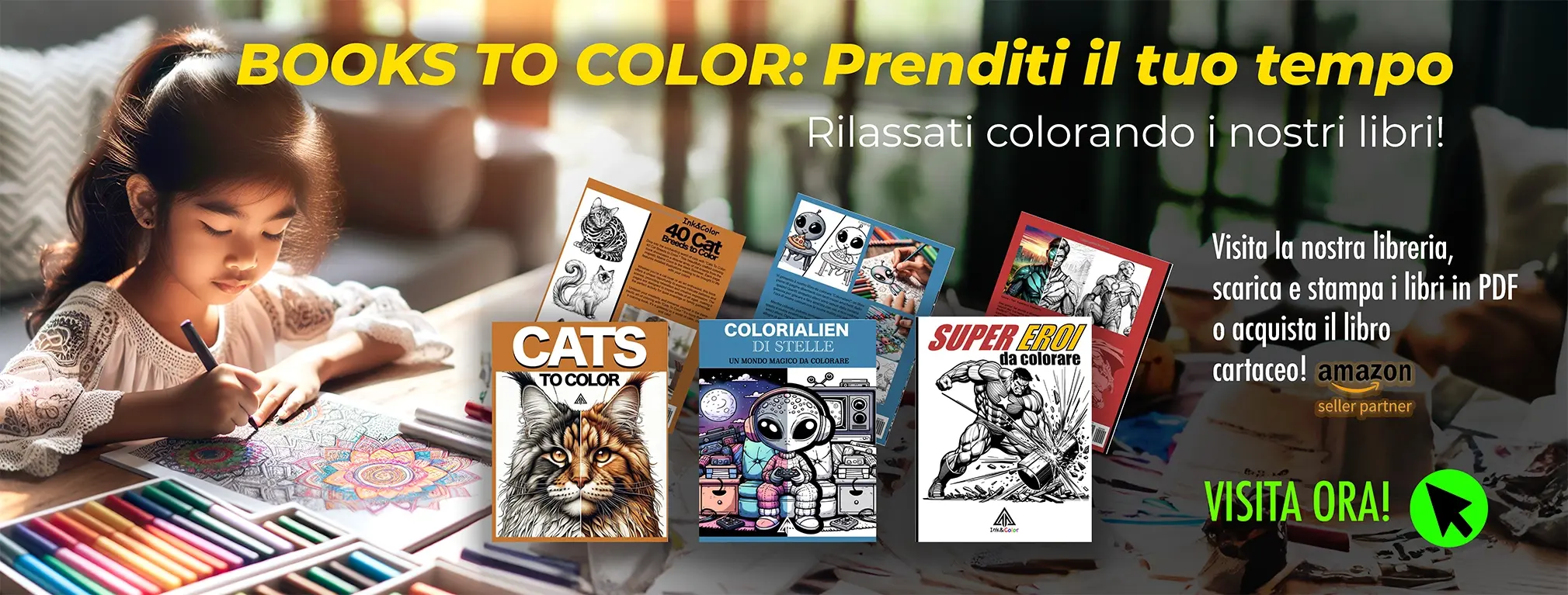 Giochi educativi e creativi per bambini.