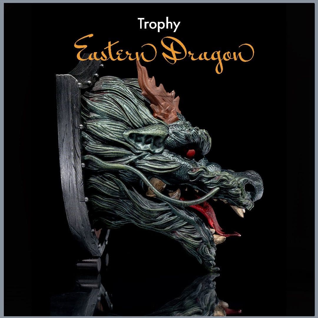 Easter Dragon – Trofeo da parete