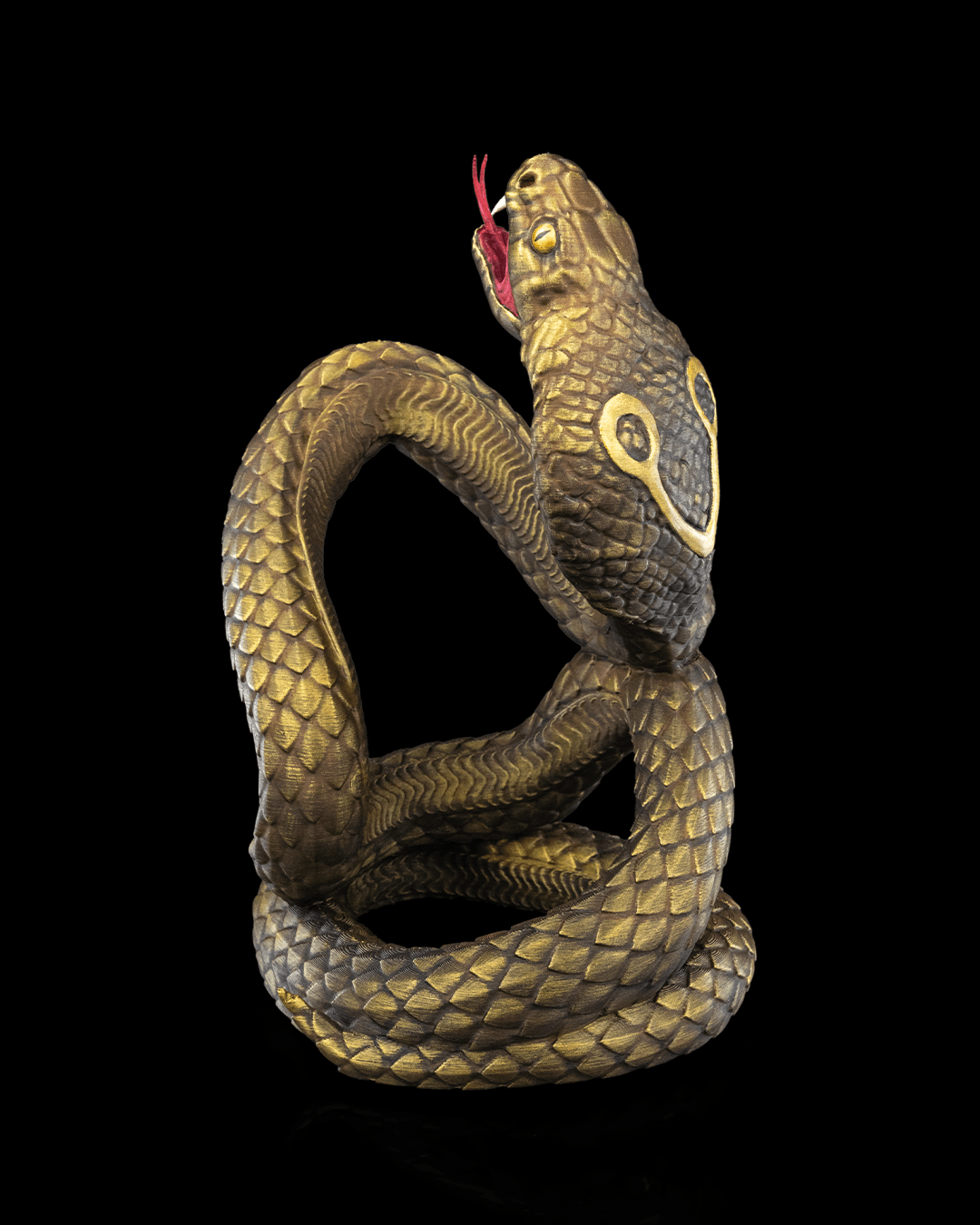 Serpente Incantatore - Portabottiglie Esclusivo e Sinuoso - immagine 2