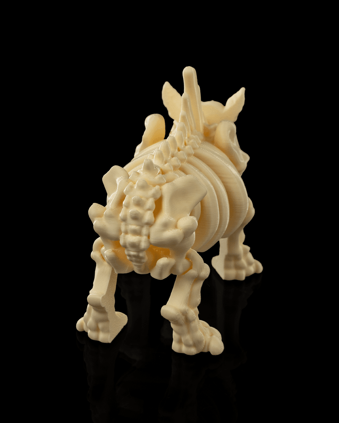 Skeleton-Rhino Flexy Fidget Toy - immagine 4