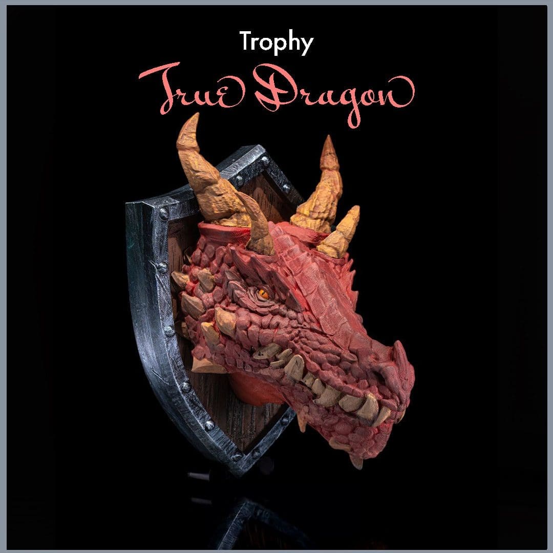 True Dragon – Trofeo da parete