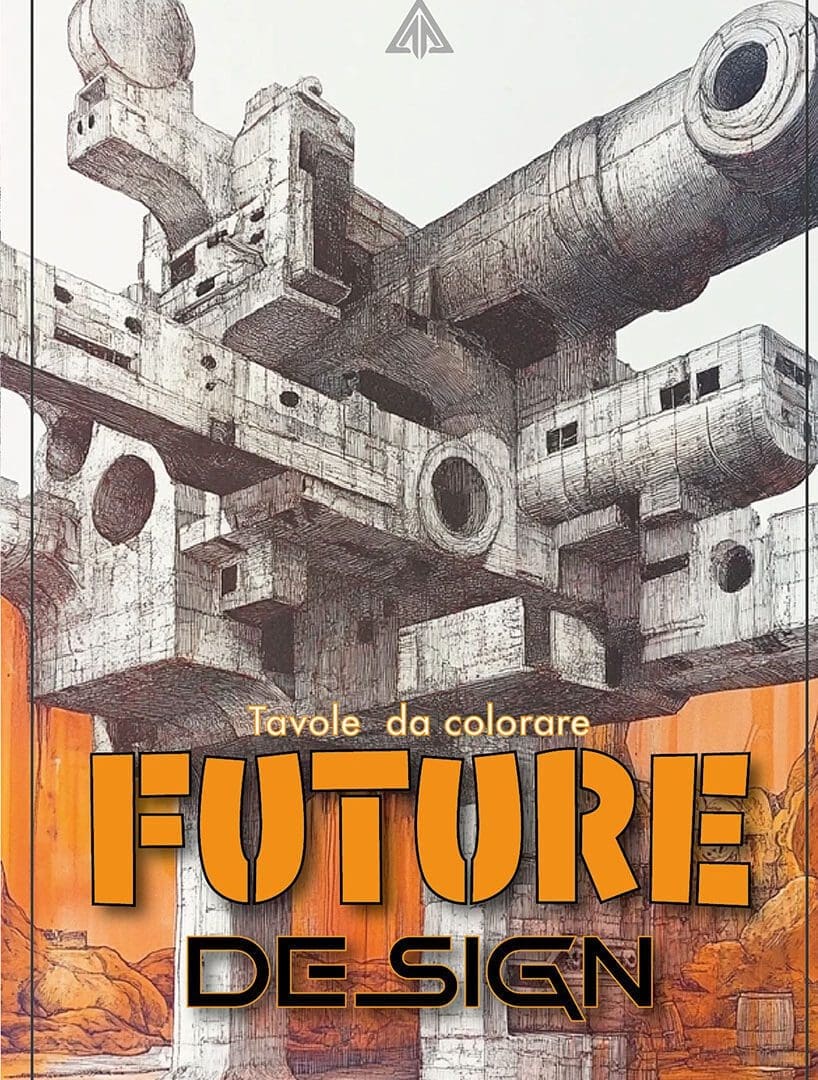 Architectura Futuristica: Future Design. Tavole da Colorare del Domani.