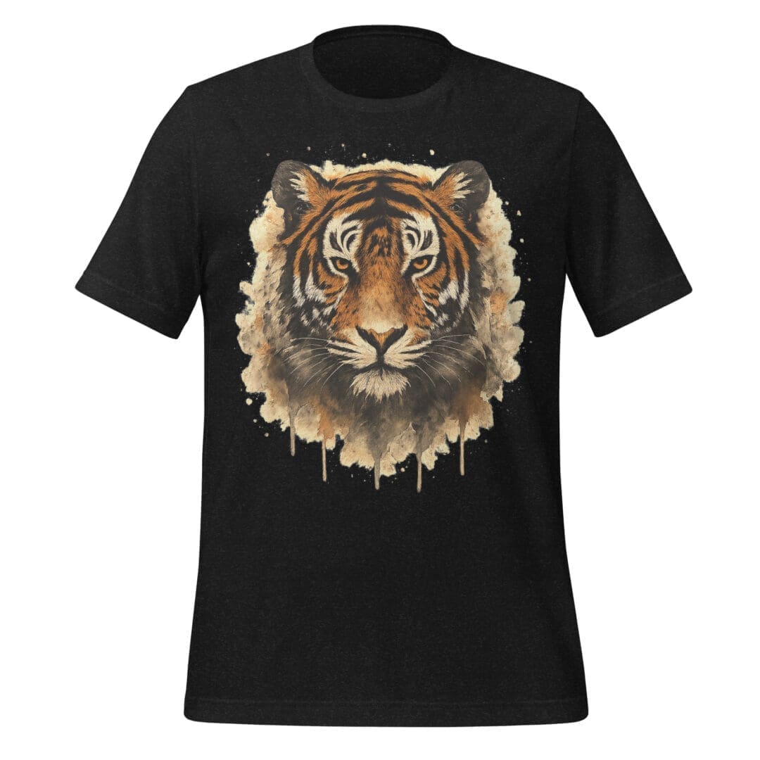 Maglietta unisex - Tigre - grunge style