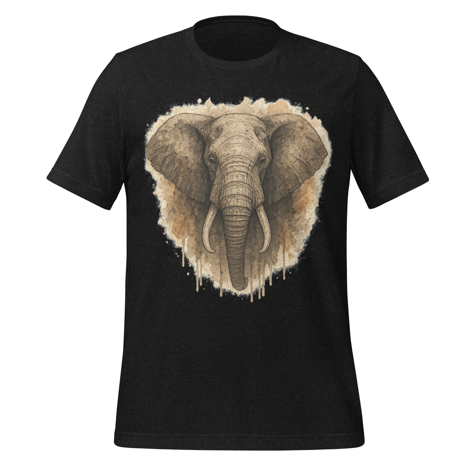 Maglietta unisex – Elefante – grunge style